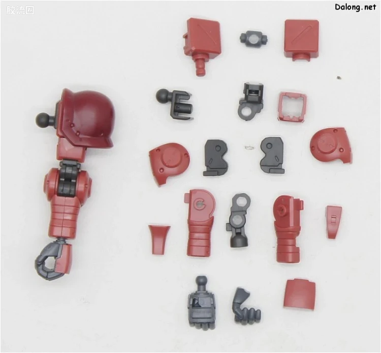 HG 高达The Origin 普通版 MS-05 扎古I(夏亚·阿兹纳布尔机) - 图片